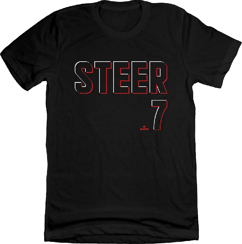 T-Shirt For Youth Sports Teams-Spencer Steer Cincy Uni-Tee