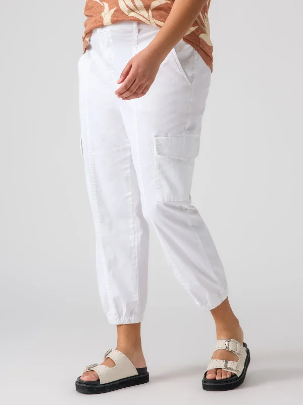 Pants For Custom Merchandise Orders-Rebel Standard Rise Pant Brilliant White Inclusive Collection