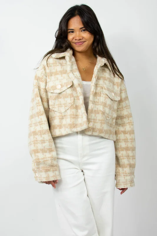 Jackets For Team Apparel-Melrose Jacket in Taupe