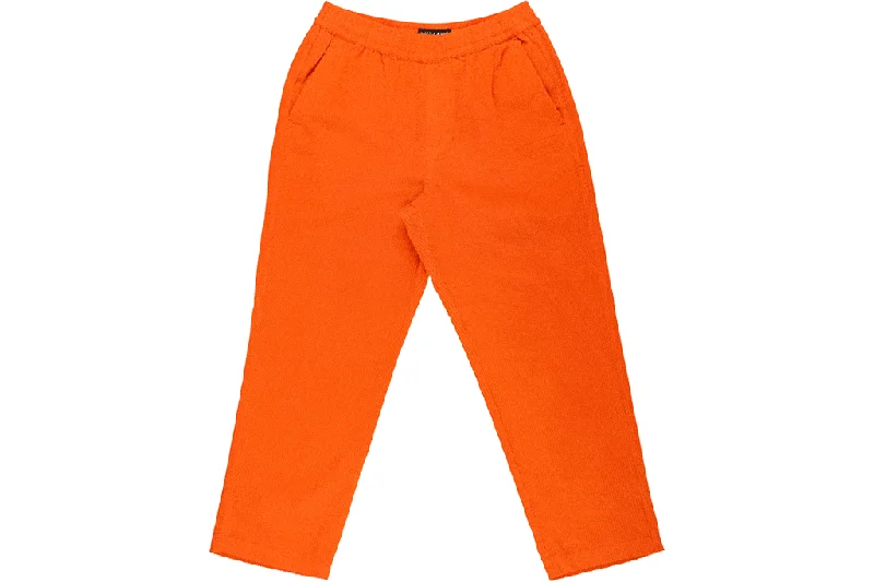 Pants For Corporate Gifts-Welcome Hydra Corduroy Elastic Pant Pumpkin