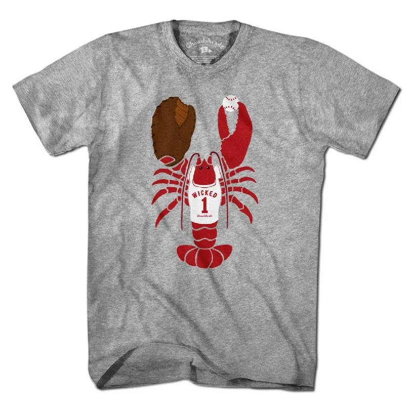 T-Shirt For Player Customization-Wicked Lobstah Baseball T-Shirt