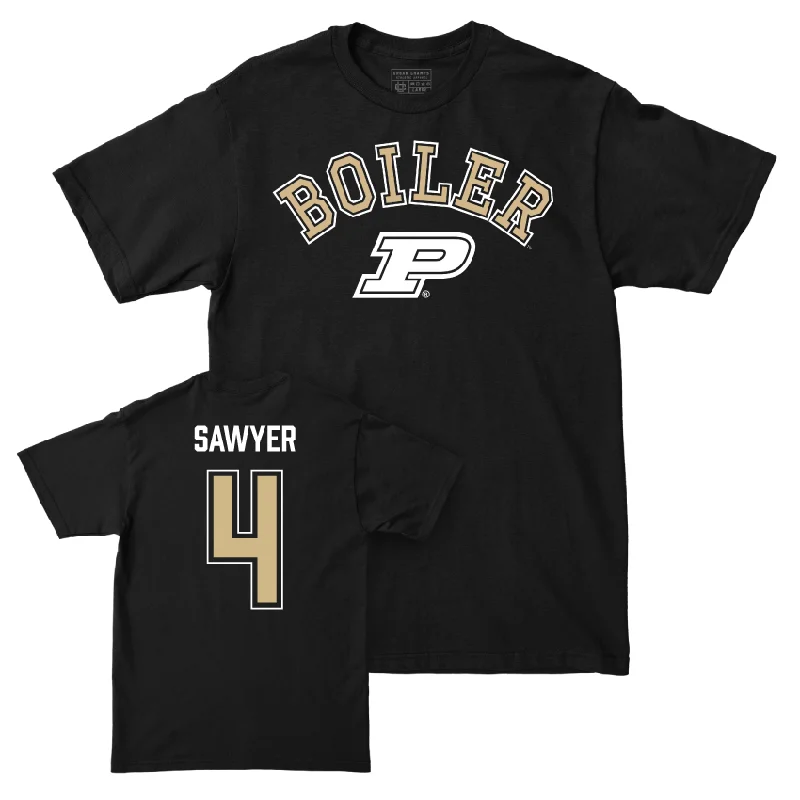 T-Shirt For Official Sports Events-Baseball Black Classic Tee     - Barron Sawyer