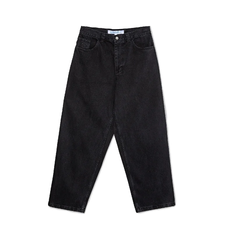 Pants For Fan Club Custom Gear-POLAR SKATE CO BIG BOY JEANS PITCH BLACK