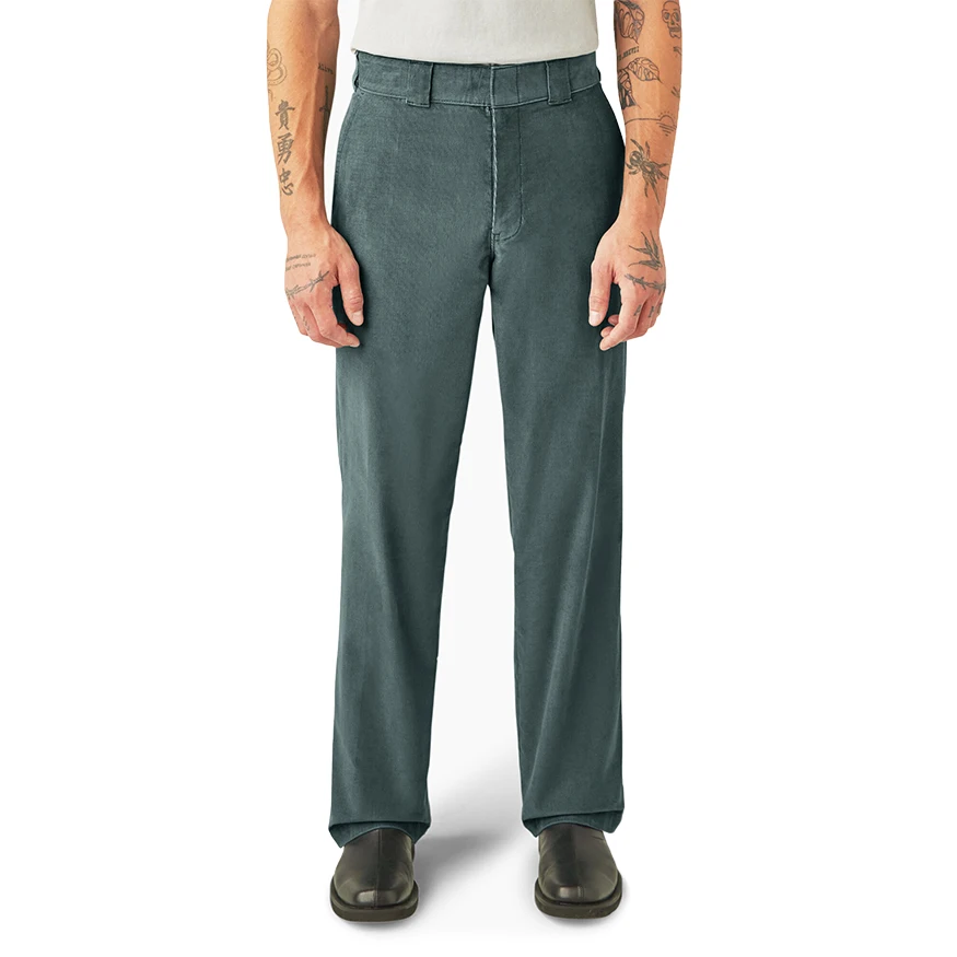 Pants For Custom Team Customization-Dickies Corduroy 874 Pants - Lincoln Green