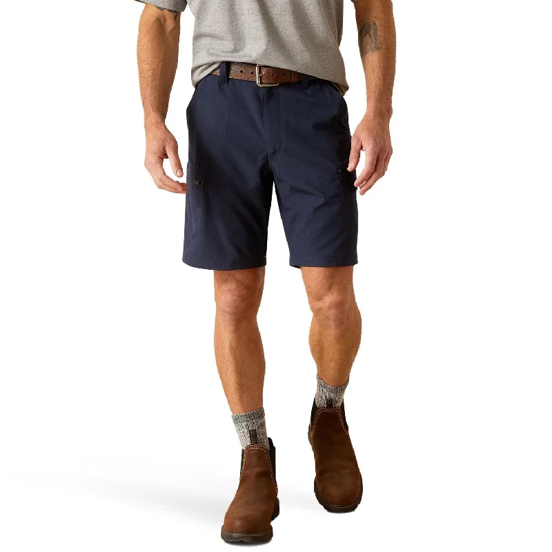 Shorts For Personalized Fan Gear-Ariat Men's Rebar WorkFlow 9" Ultralight Short