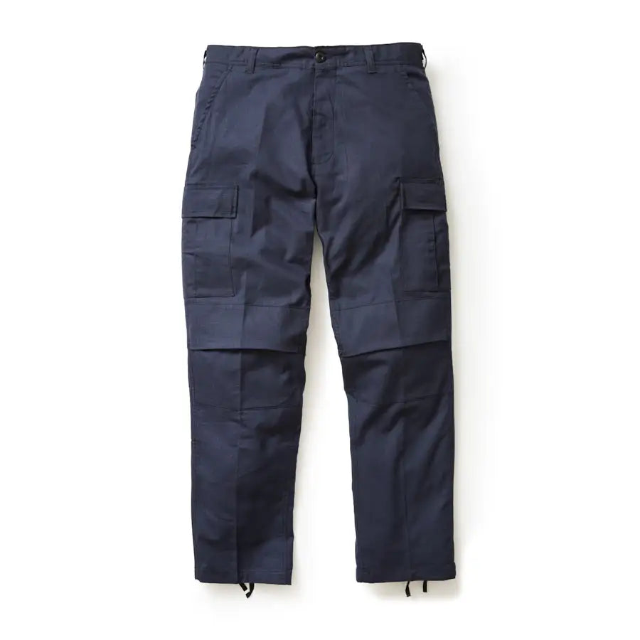 Pants For Event And Tournament Gear-No-Comply Rip Stop Cargo Skate Pants - Navy