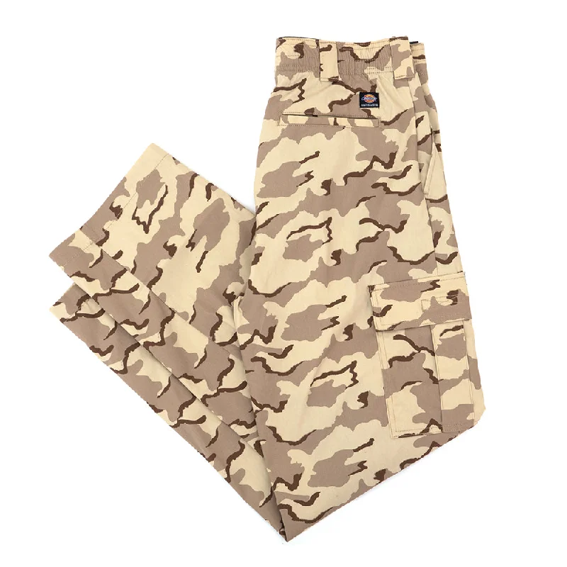 Pants For Group Orders-Skateboarding Loose Fit Camo Cargo Pants (Desert Camo) (S)