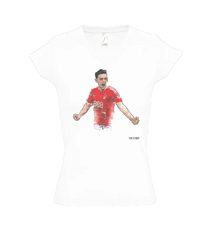 T-Shirt For Special Fan Custom Orders-Zach Clough Womens T-Shirt