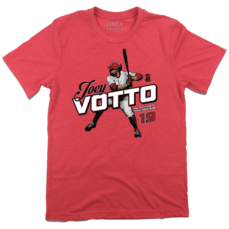 T-Shirt For Team Fundraising Campaigns-Official Joey Votto MLBPA Tee