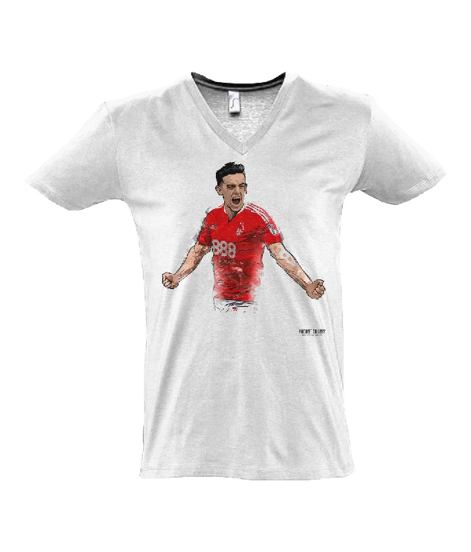 T-Shirt For Official Fan Gear Custom Orders-Zach Clough T-Shirt