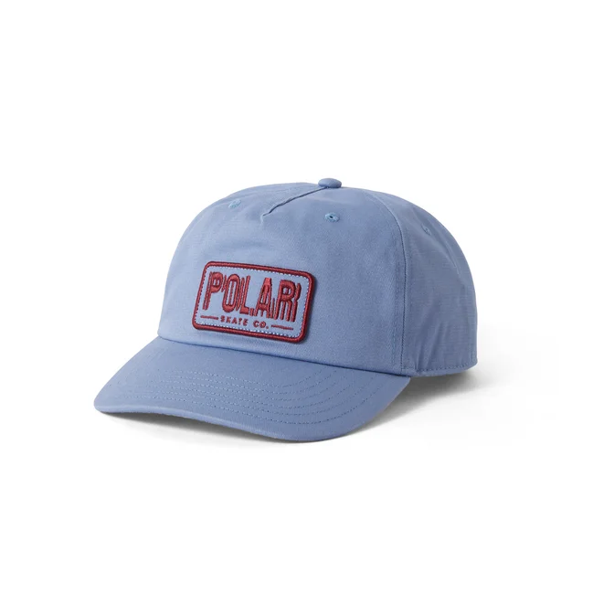 Hat For Personalized Custom Team Orders-Polar Earthquake Patch Hat - Light Blue