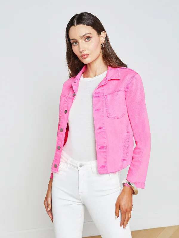 Jackets For Team Fundraising Campaigns-Janelle Denim Jacket