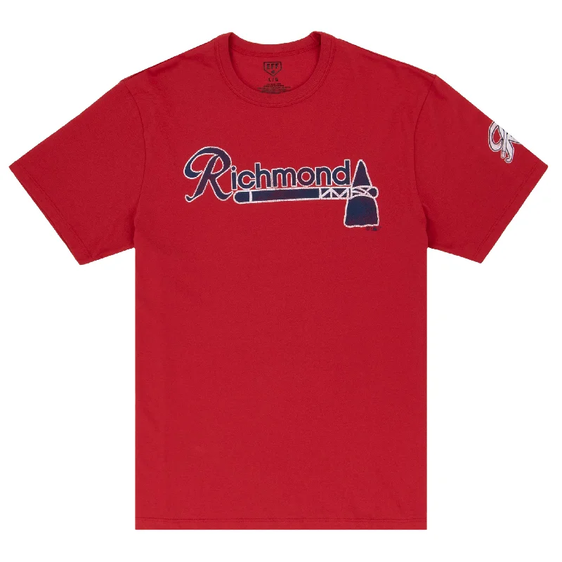 T-Shirt For Fundraising Campaigns-Richmond Braves EFF MiLB Vintage T-Shirt