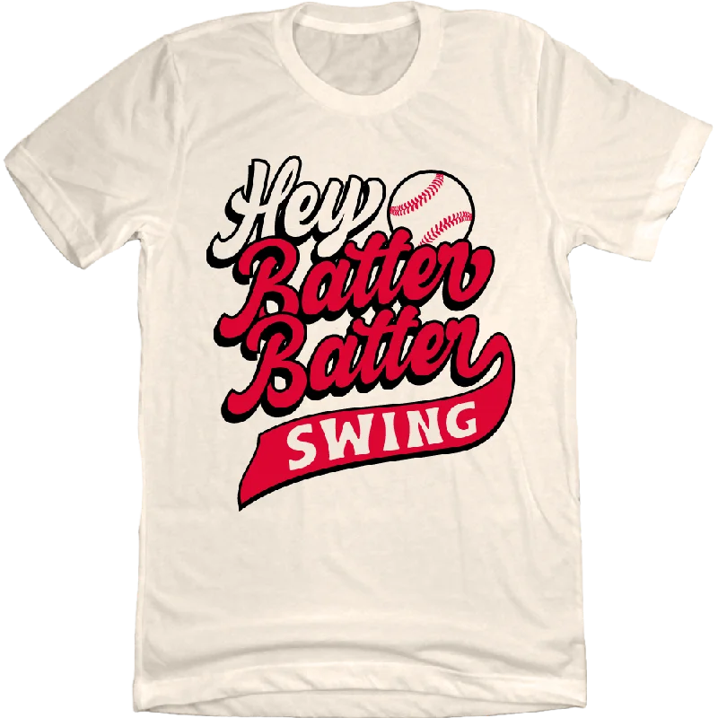 T-Shirt For Corporate Gifts-Hey Batter Batter Swing - Game Day Rosie