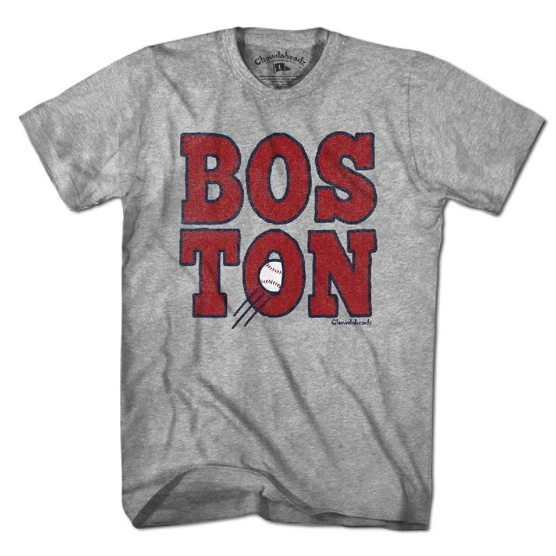 T-Shirt For Team Recognition-Boston Stacked T-Shirt