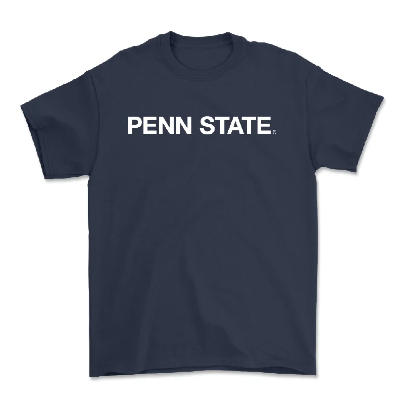 T-Shirt For Youth Leagues-Navy Baseball Penn State Tee - Grant Norris