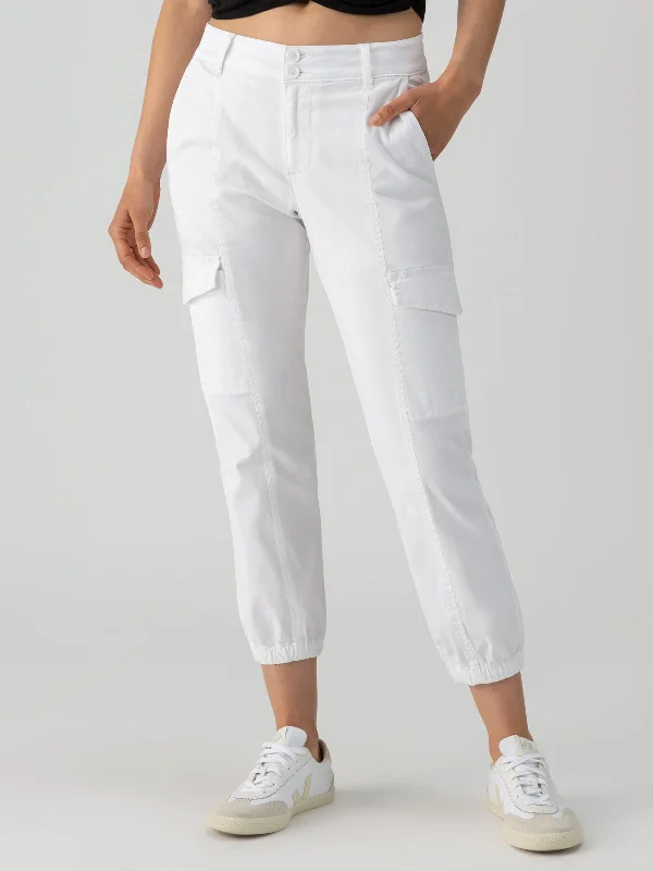 Pants For Official Merchandise Customization-Rebel Standard Rise Pant Brilliant White