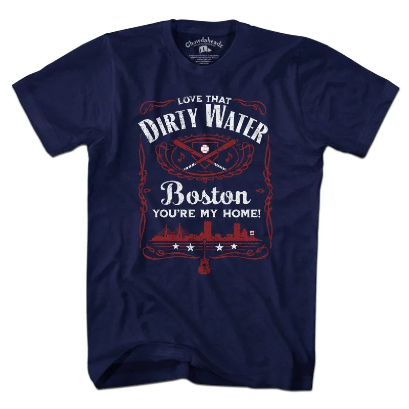 T-Shirt For Exclusive Team Gear-Love That Dirty Water T-Shirt