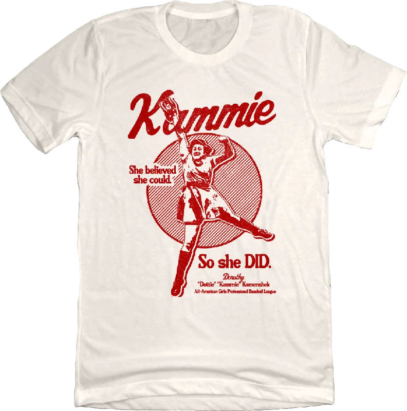 T-Shirt For Game Day Supporter Gear-Dorothy "Dottie" "Kammie" Kamenshek