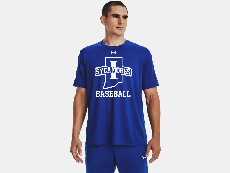 T-Shirt With Custom Player Numbers-Men's Primary Baseball Under Armour® Tech Tee