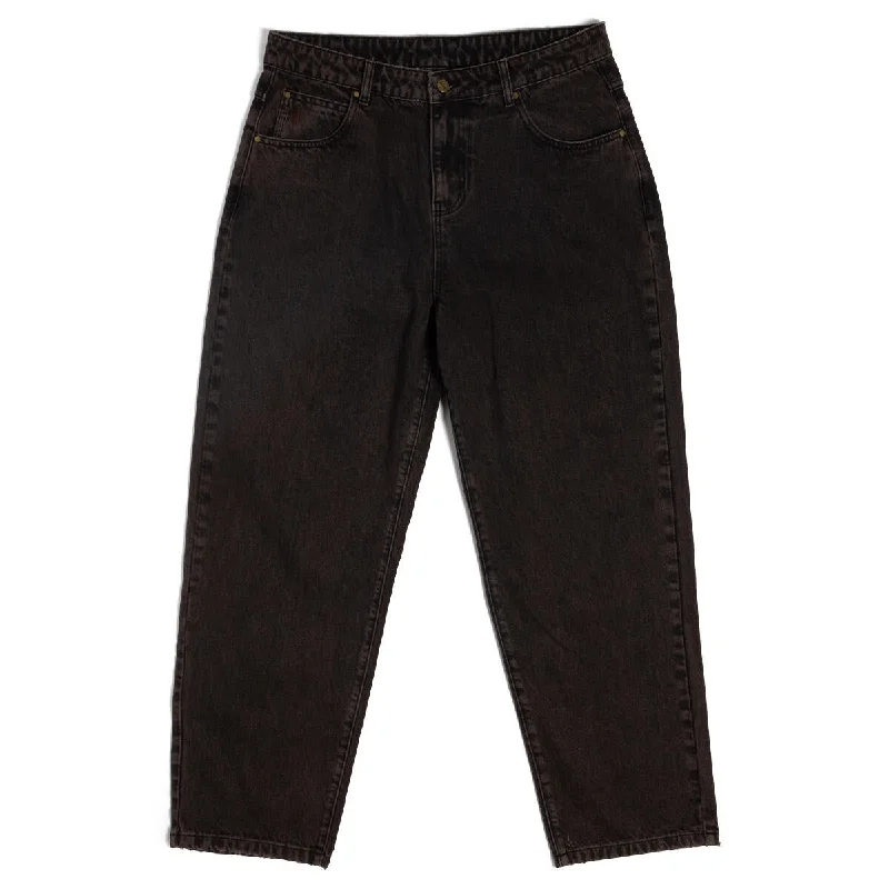 Pants For Team Apparel-Girl Jeans - Washed Brown