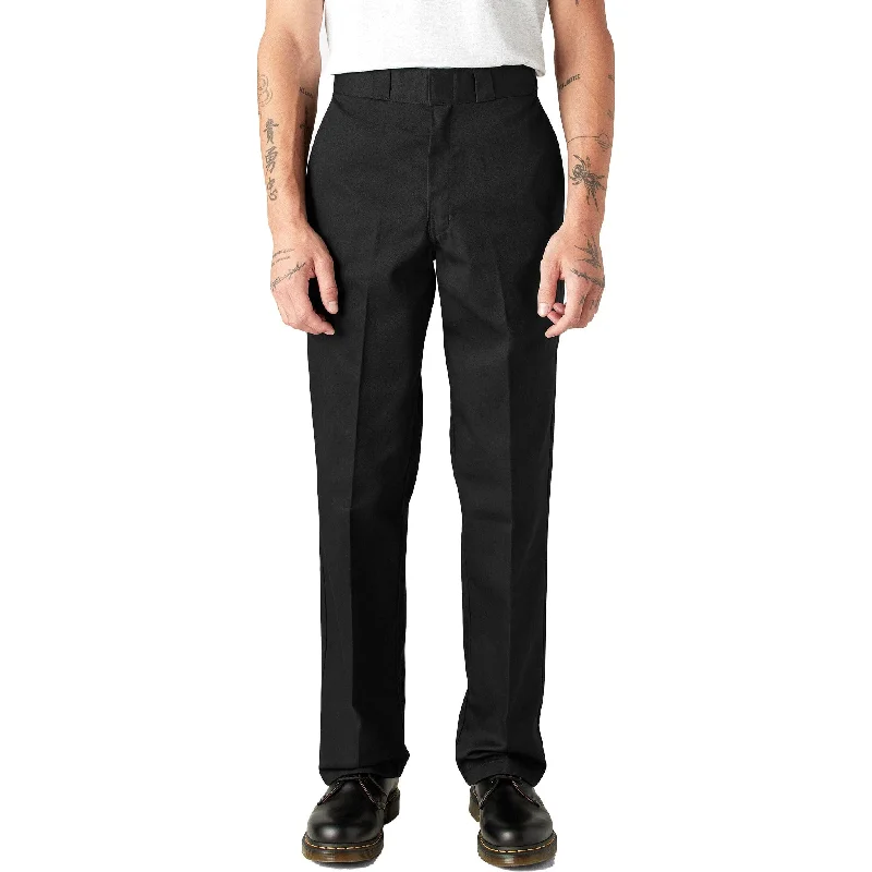 Pants For Team Logo Customization-Dickies Original 874 Pant Regular Fit Black