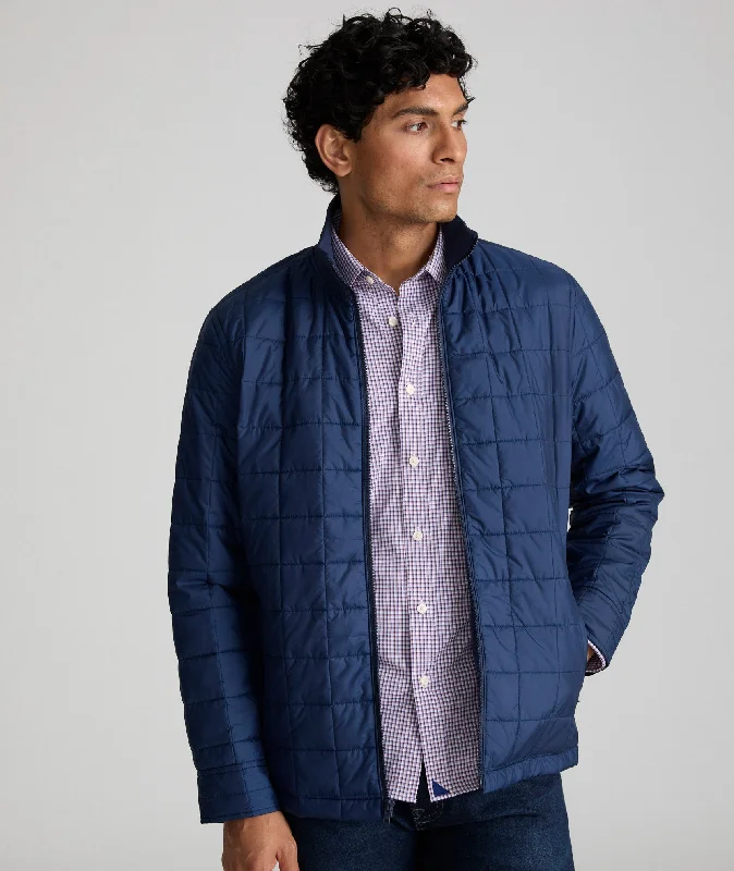 Jackets For Event Customization-Lightweight Quilted City Jacket