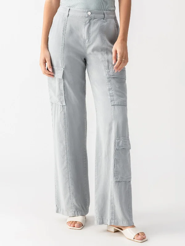 Pants For Sports Events-Doheny Standard Rise Cargo Pant Eucalyptus