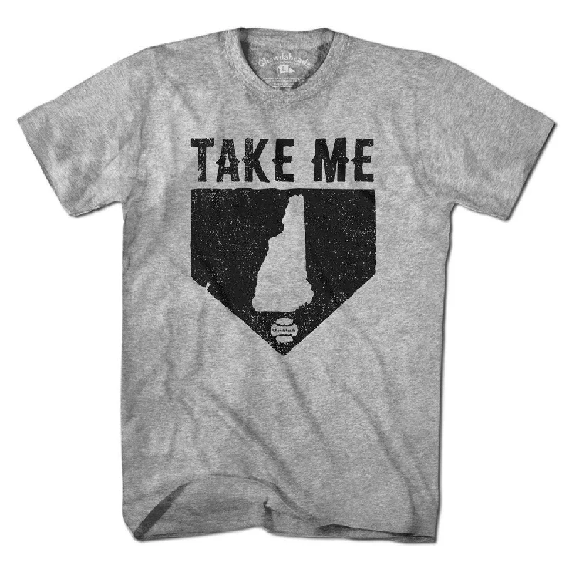 T-Shirt For Custom Fan Apparel-Take Me Home New Hampshire T-Shirt