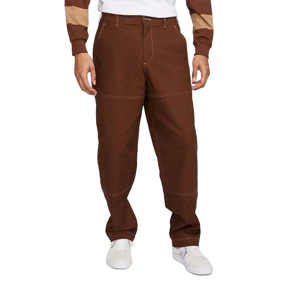 Pants For Personalized Tournament Gear-Nike SB Skate Double Knee Pant - Brown