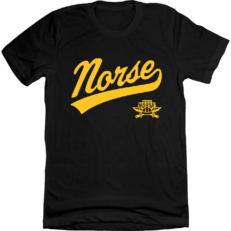 T-Shirt For College Teams-NKU - Norse Baseball Script