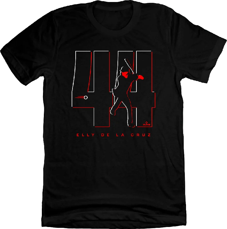 T-Shirt For Youth Team Apparel-Elly De La Cruz Cincy Uni-Tee Silhouette