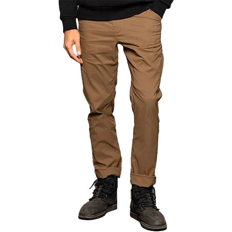 Pants With Custom Graphics-686 Everywhere Featherlite Chino Pant Dark Khaki