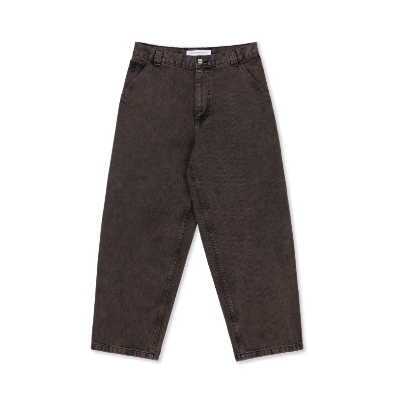 Pants For School Fan Orders-POLAR SKATE CO BIG BOY WORK PANTS MUD BROWN