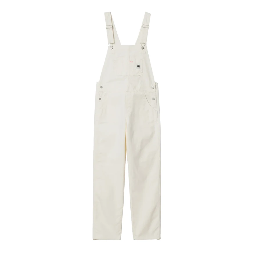 Pants For Softball Player Gear-Carhartt WIP Women's Bib Overall - Wax