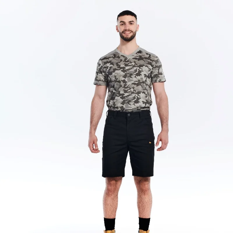 Shorts For Team Recognition-CAT Men's Stretch Canvas Utility Work Shorts