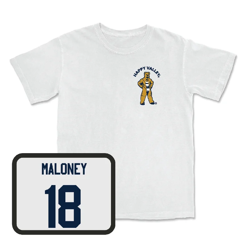 T-Shirt For Sale-Baseball White Happy Valley Comfort Colors Tee - Matt Maloney