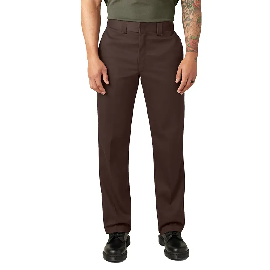 Pants For High-Quality Custom Orders-Dickies Original Flex 874 Work Pants - Dark Brown