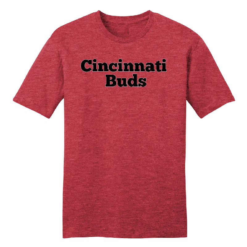 T-Shirt With Team Logo Embroidery-Cincinnati Buds