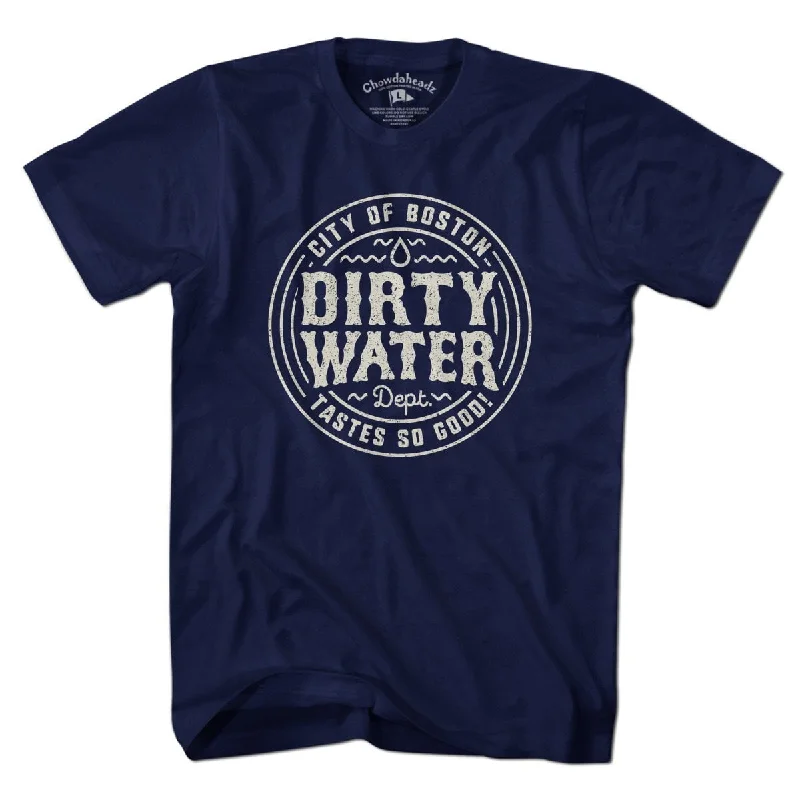 T-Shirt For Professional Merchandise-Boston Dirty Water Department T-Shirt