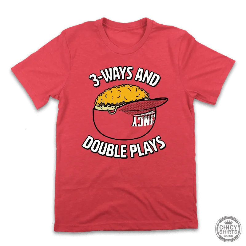 T-Shirt For Exclusive Tournament Merchandise-3-Ways and Double Plays