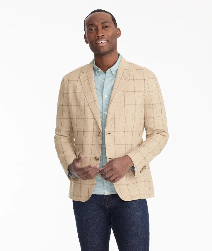 Jackets For Game Day Orders-Linen Hampton Sport Coat - FINAL SALE