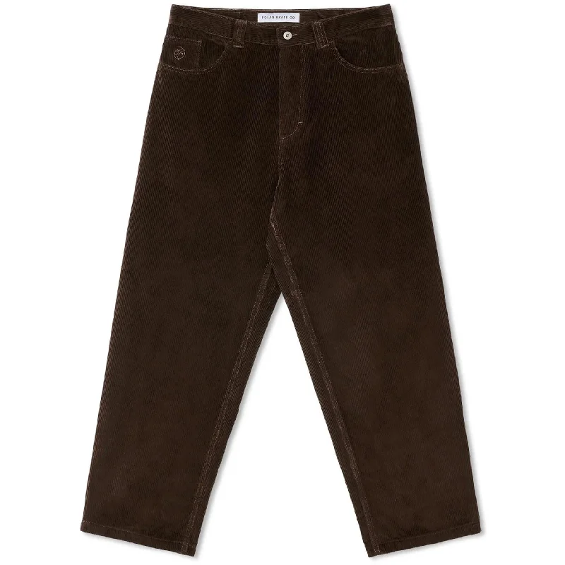 Pants With Custom Player Numbers-Polar Big Boy Corduroy Pants Chocolate