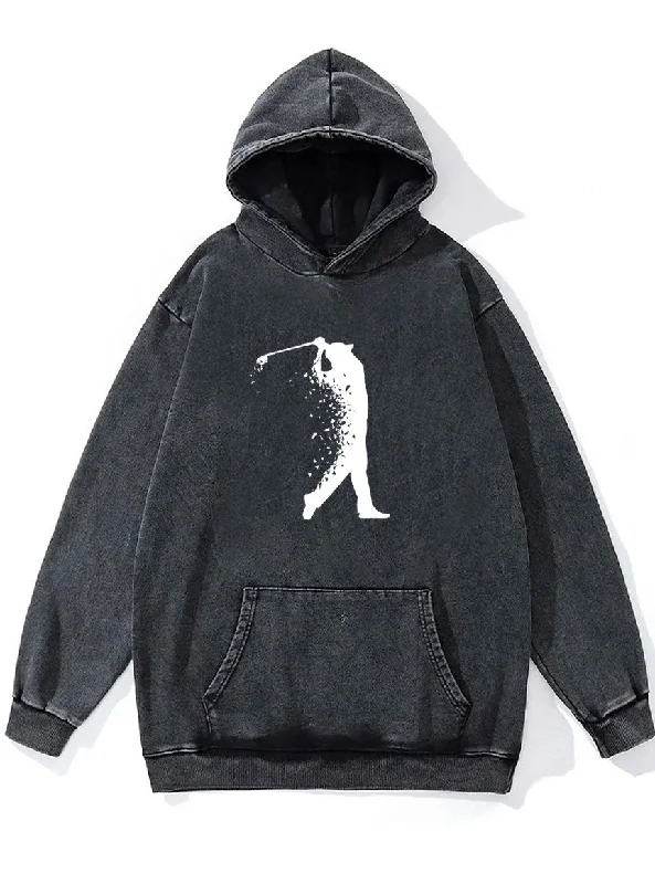 Hoodie For Custom Event Orders-Golf Washed Gym Hoodie