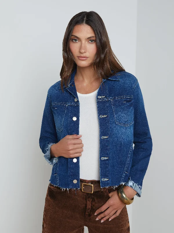 Jackets For Special Player Editions-Janelle Denim Jacket