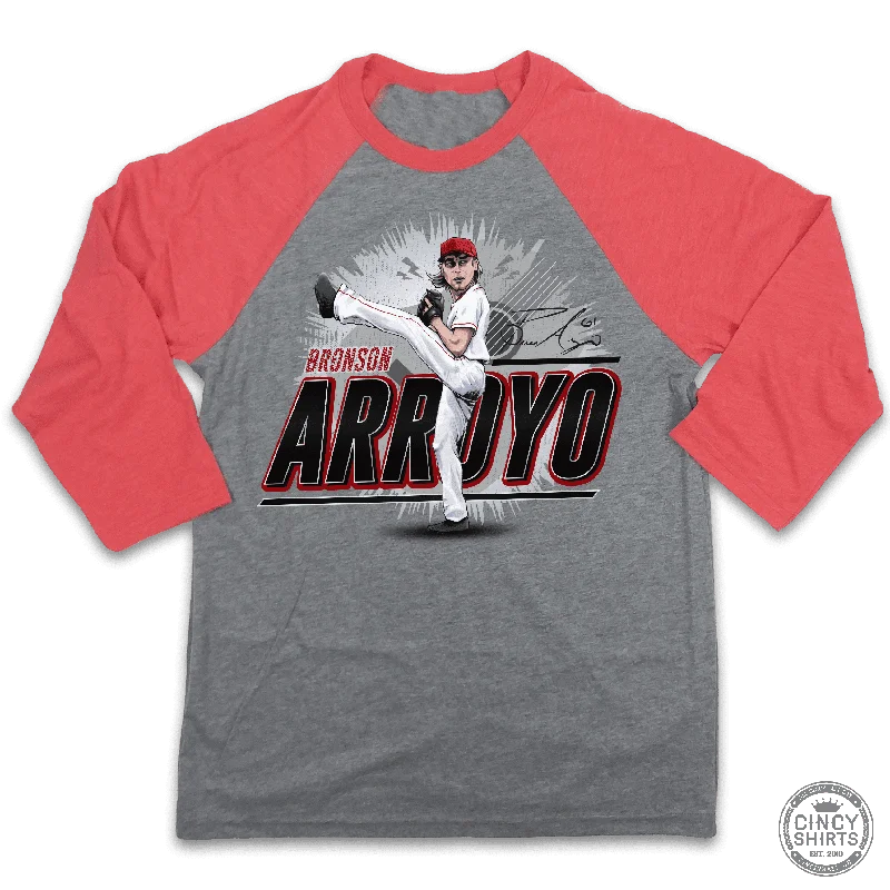 T-Shirt For League Orders-Bronson Arroyo - Hall of Heroes