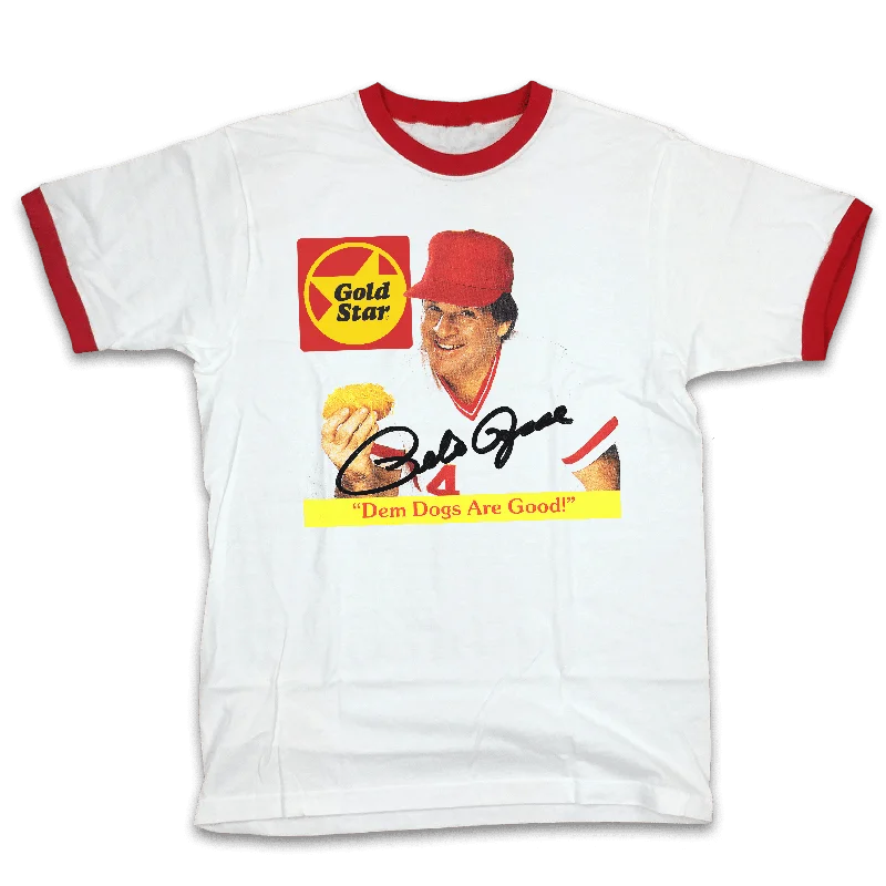 T-Shirt For Personalized School Merchandise-"Dem Dogs Are Good!" - Pete Rose