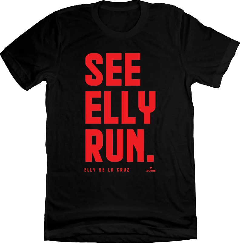 T-Shirt For College Teams-See Elly Run