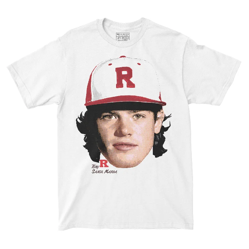 T-Shirt With Personalized Player Names-EXCLUSIVE RELEASE: Tony Santa Maria Big Head Tee