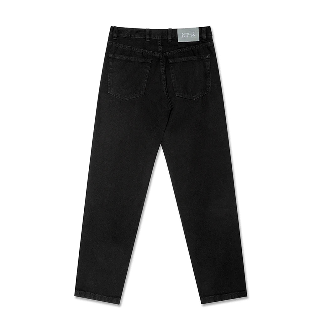 Pants For College Event Customization-Polar Skate Co. 89! Denim - Pitch Black